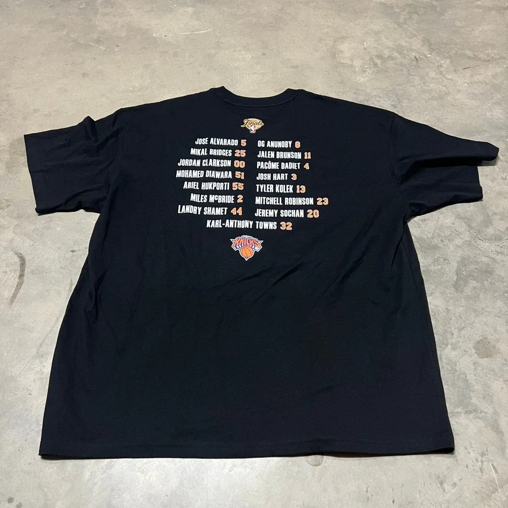Nike New York Knicks NBA Finals 2026 Always Knicks T-Shirt Black XL IM4873-010